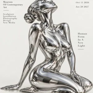 Chrome – Kniende Figur