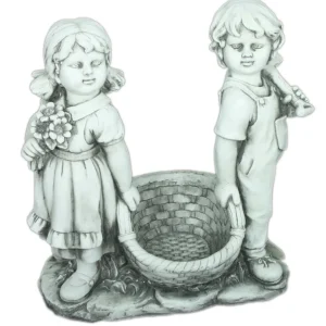 Gartenfigur VANESSA UND LEON Liebespaar-Statue Pärchenfigur Gartenskulptur romantisch Garden Pleasure