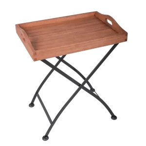 Tabletttisch WIEN Klapptisch Beistelltisch Serviertisch Eukalyptus klappbar Garden Pleasure