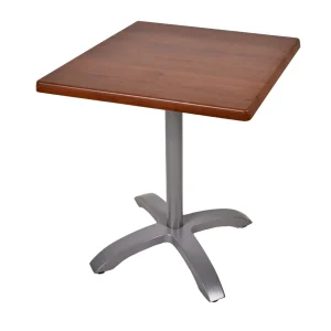 Bistrotisch PICOS 70x70cm Klapptisch Gartentisch dunkelbraun Holz-Optik Garden Pleasure