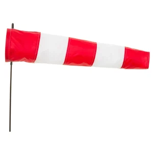HQ Windspiel Windsock Airport 60 cm Garten Dekoration Wetterfahne Windsack