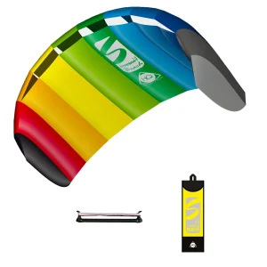 Lenkmatte HQ Symphony Beach III 1.3 Sport Rainbow mit Controlbar Allround Lenkdrachen Kite