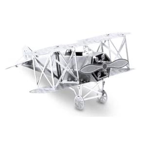 Metal Earth Metallbausätze MMS005 Fokker D-VII Doppeldecker Flugzeug Metall Modell
