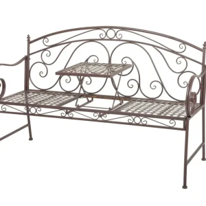 Gartenbank SAKET 2-Sitzer Klapptisch-Bank Garden Pleasure multifunktional robust rustikal Outdoor