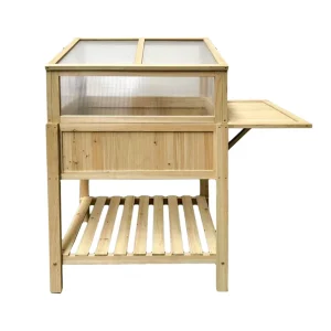 Gewächshaus Holz Treibhaus Frühbeet Spießtanne Garden Pleasure