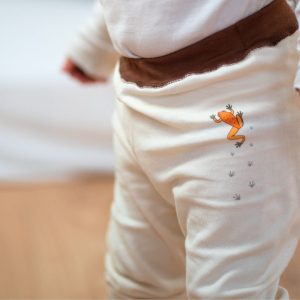 Babyleggings mit umklappbarem Fußschutz (Gr. 62–92)