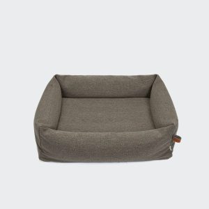 Hundebett Sleepy Linen-Mix Taupe Mélange