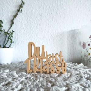 Du bist 1. Klasse Aufsteller