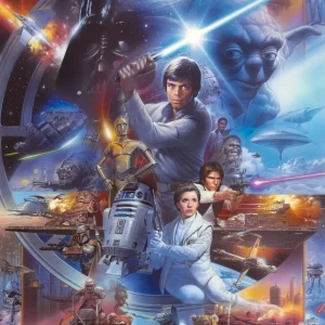 Star Wars Poster 20th Anniversary