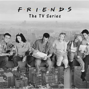Friends Poster Lunch On A Skyscraper
