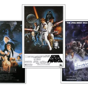 Star Wars Posterset Filmplakat Episode IV - VI