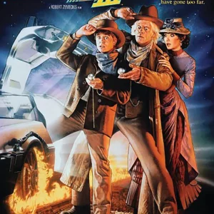 Zurück in die Zukunft III Poster