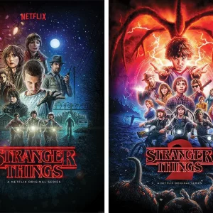 Stranger Things Poster 2er-Set