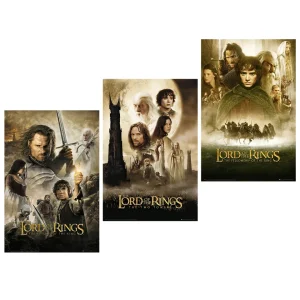 Herr der Ringe Posterset 3 Filmplakate