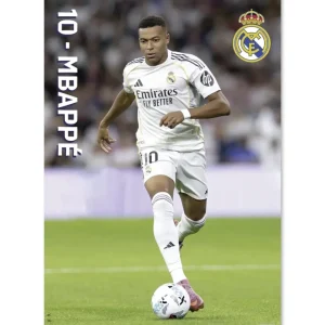 Real Madrid Poster Mbappé