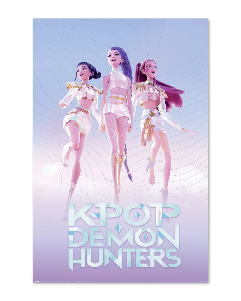 K-Pop Demon Hunters Poster Huntr/x Floating – Bild 7