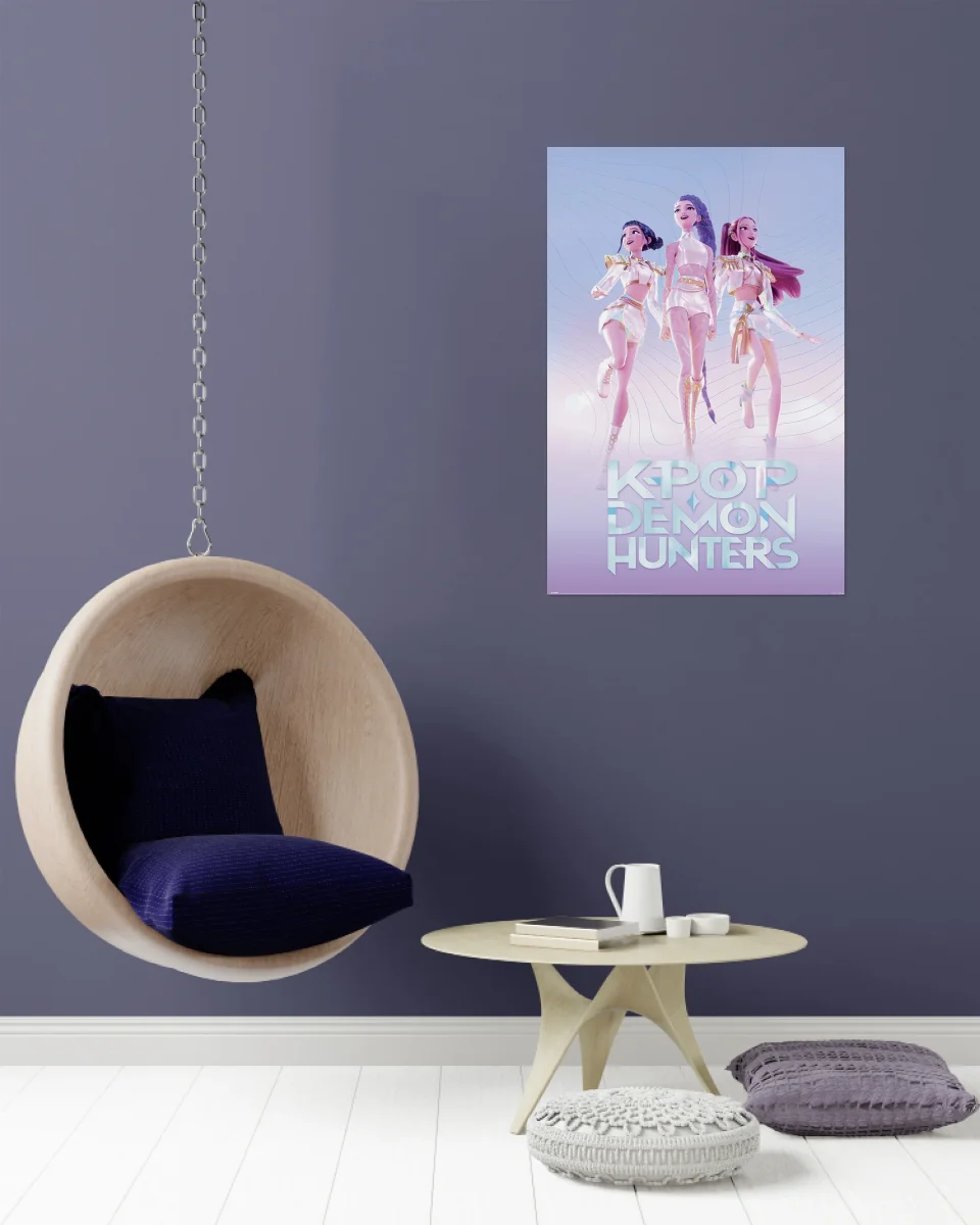 K-Pop Demon Hunters Poster Huntr/x Floating – Bild 6