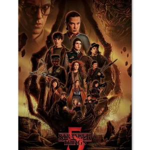 Stranger Things Season 5 Poster: The Finale - Chapter Eight: The Rightside Up - 61x91,5 cm
