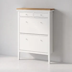 Holzplatte für IKEA Gullaberg Schuhschrank 88 x 30cm im Stil Artisan Eiche