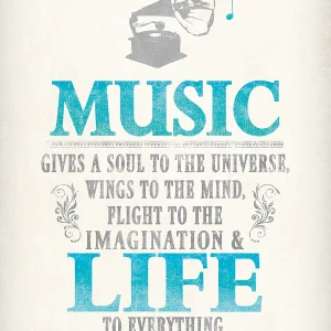 Words of Truth I Kunstdruck Plato