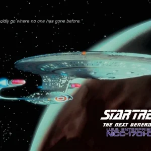 Postkarte Star Trek