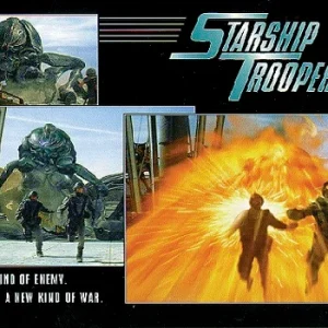Postkarte Starship Troopers