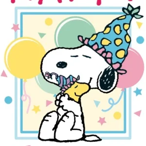 Peanuts Postkarte Happy Birthday