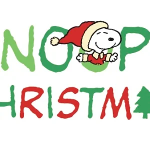 Postkarte Peanuts Snoopy Christmas!
