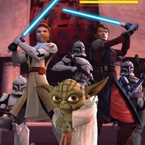 Star Wars the Clone Wars Postkarte