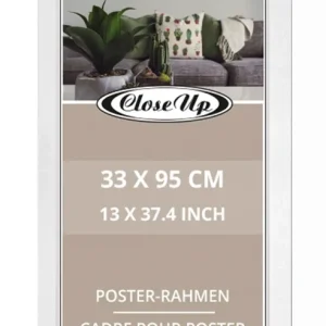 Posterrahmen 33 x 95 cm weiß