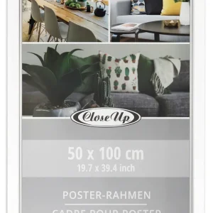 Posterrahmen 50 x 100 cm weiß