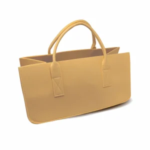Filztasche Kaminholz Beige Tragetasche, Felt Bag