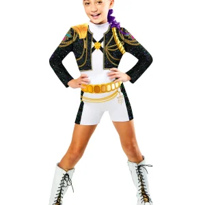 K-Pop Demon Hunters BASIC Golden Rumi Kostüm bestehend aus Top & Shorts