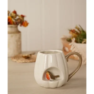 Country Living 3D Rotkehlchen Tasse 320ml