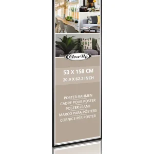 Posterrahmen 53 x 158 cm schwarz