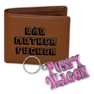 Pulp Fiction & Kill Bill Set Geldbeutel (Leder) & Keyring