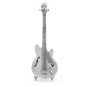 Metal Earth Metallbausätze MMS075 Electric Bass Guitar Elektrische Bass Gitarre Metall Modell