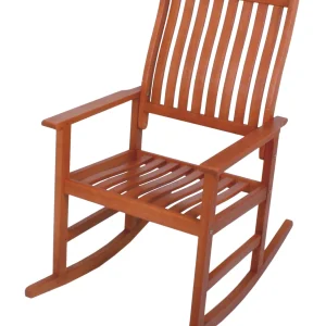 Schaukelstuhl FLORIDA Gartenschaukelstuhl Holzschaukelstuhl Holz Eukalyptus FSC 100%