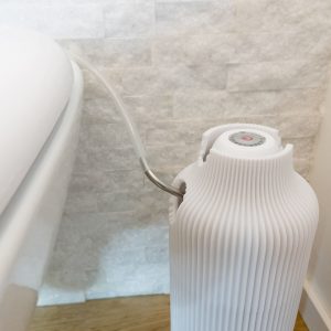 Mobiles Bidet – Weiß – Kein Handwerker – Kein Wasseranschluss – Kein Stromanschluss – Bidet für Zuhause  3L Fassungsvermögen – Aufladbar
