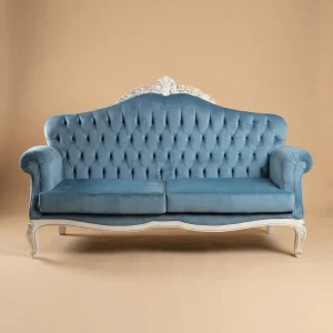 The 'Venere' Gold Edition Grand Sofa | 3-Seater Baroque Settee