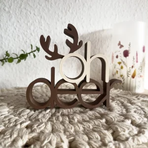Oh deer Rentier Aufsteller